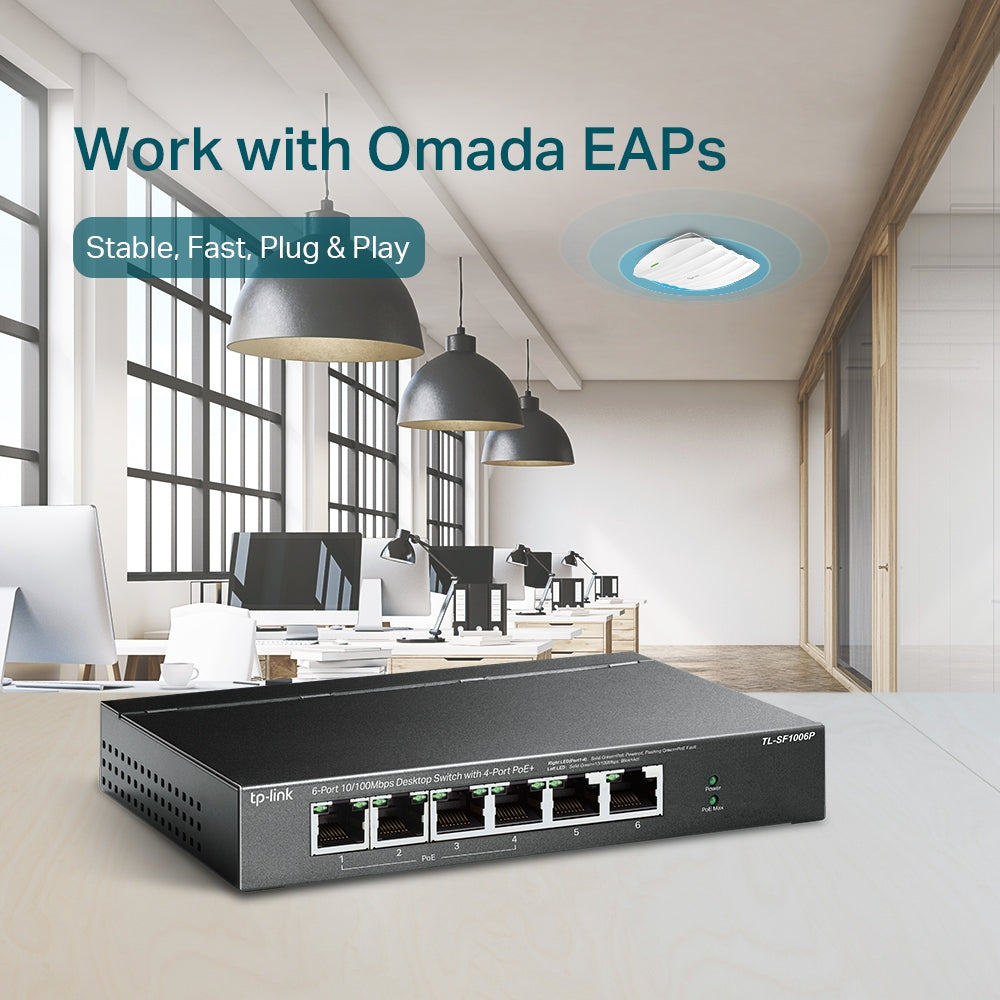 TP-LINK SWITCH TL-SF1006P