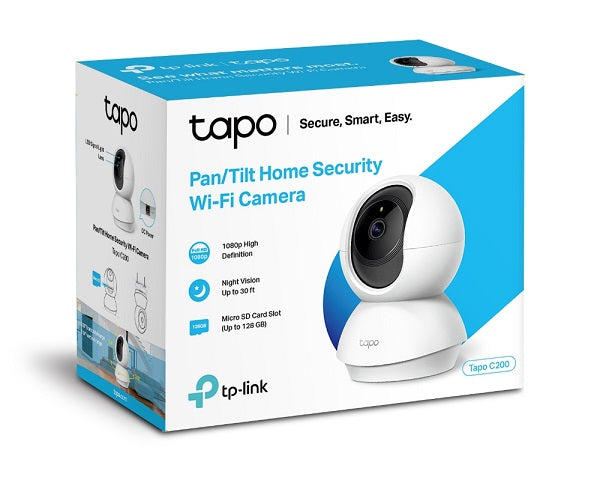 TP-LINK CAMERA TAPO C200 FULLHD WIFI PAN/TILT