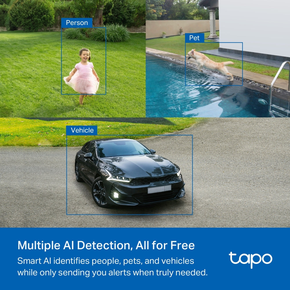 TP-LINK Battery Wi-fi Camera Tapo C425 KIT with Solar Panel