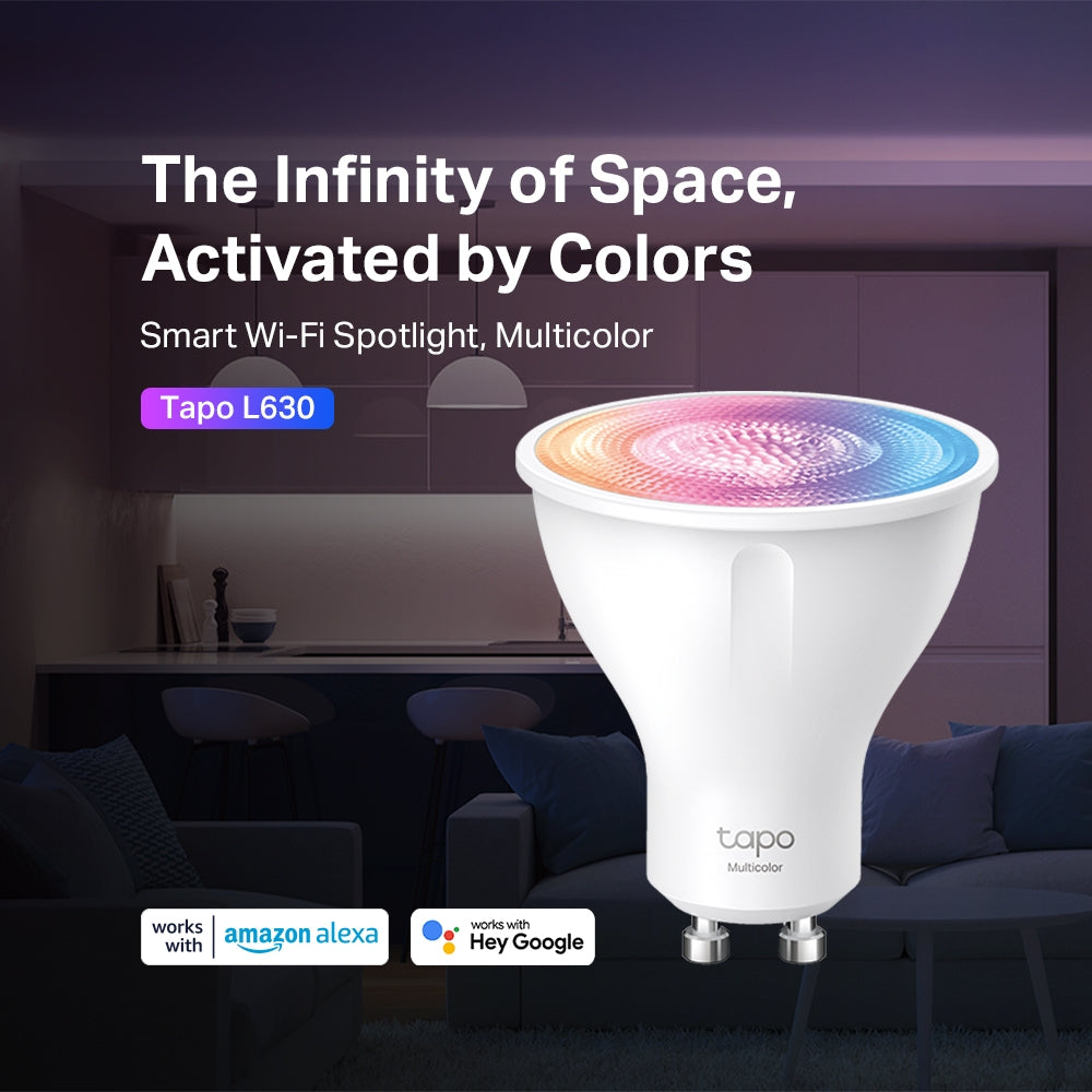 TP-LINK Wi-Fi Smart Led Spotlight Tapo L630 RBG