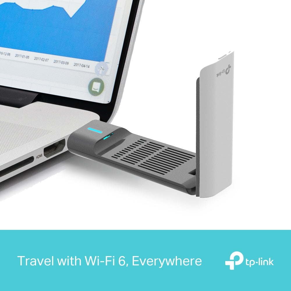 TP-LINK Wi-Fi USB Adapter Archer TX50UH High Gain Wi-Fi 6 AX3000