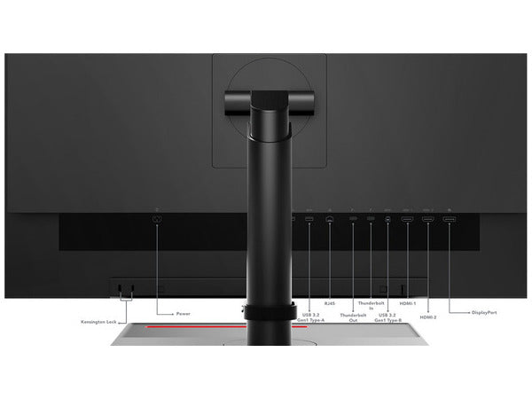 LENOVO Monitor ThinkVision P27u-20 27'' 4K IPS, Slim Bezel, HDMi,Display Port, USB, Height adjustable,Speakers,3YearsW