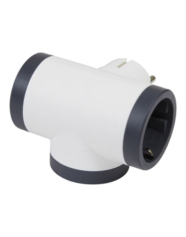 Legrand SurgeArrest 3 Outlets White/Grey