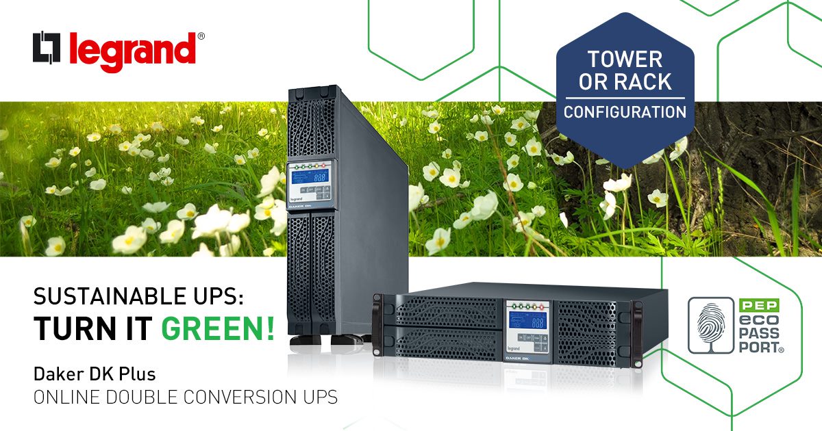 LEGRAND UPS DAKER Online LCD 2000VA