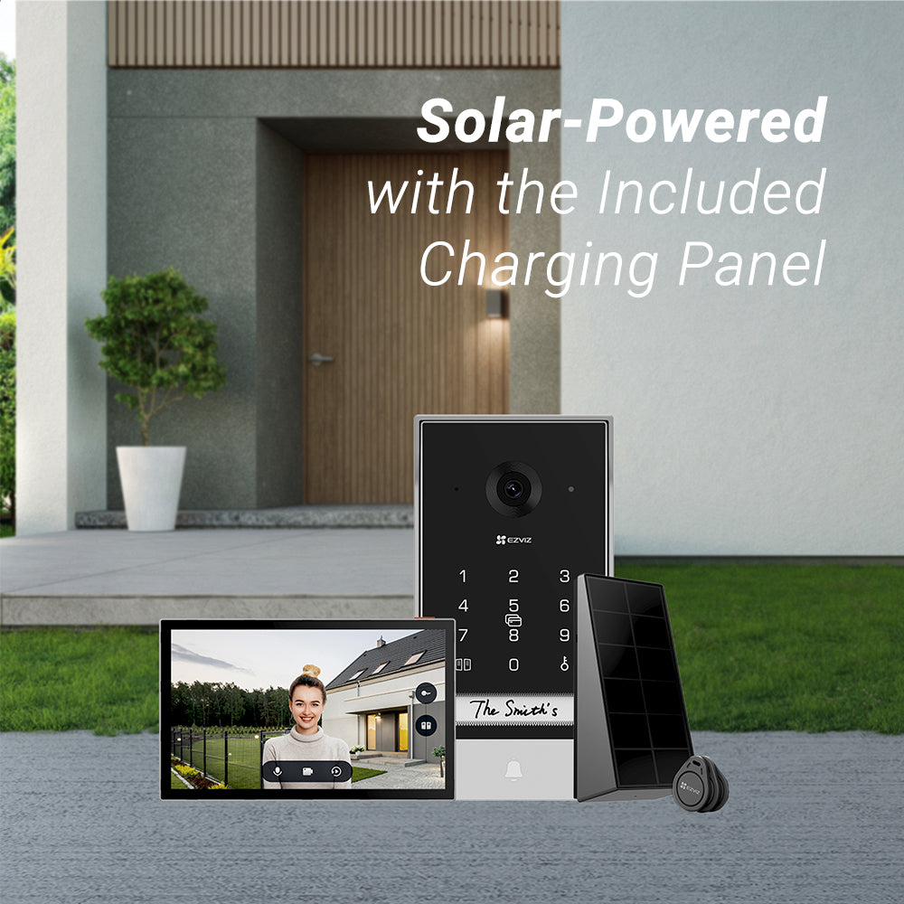 EZVIZ Wi-Fi Video Doorphone EP7 Kit with solar Panel