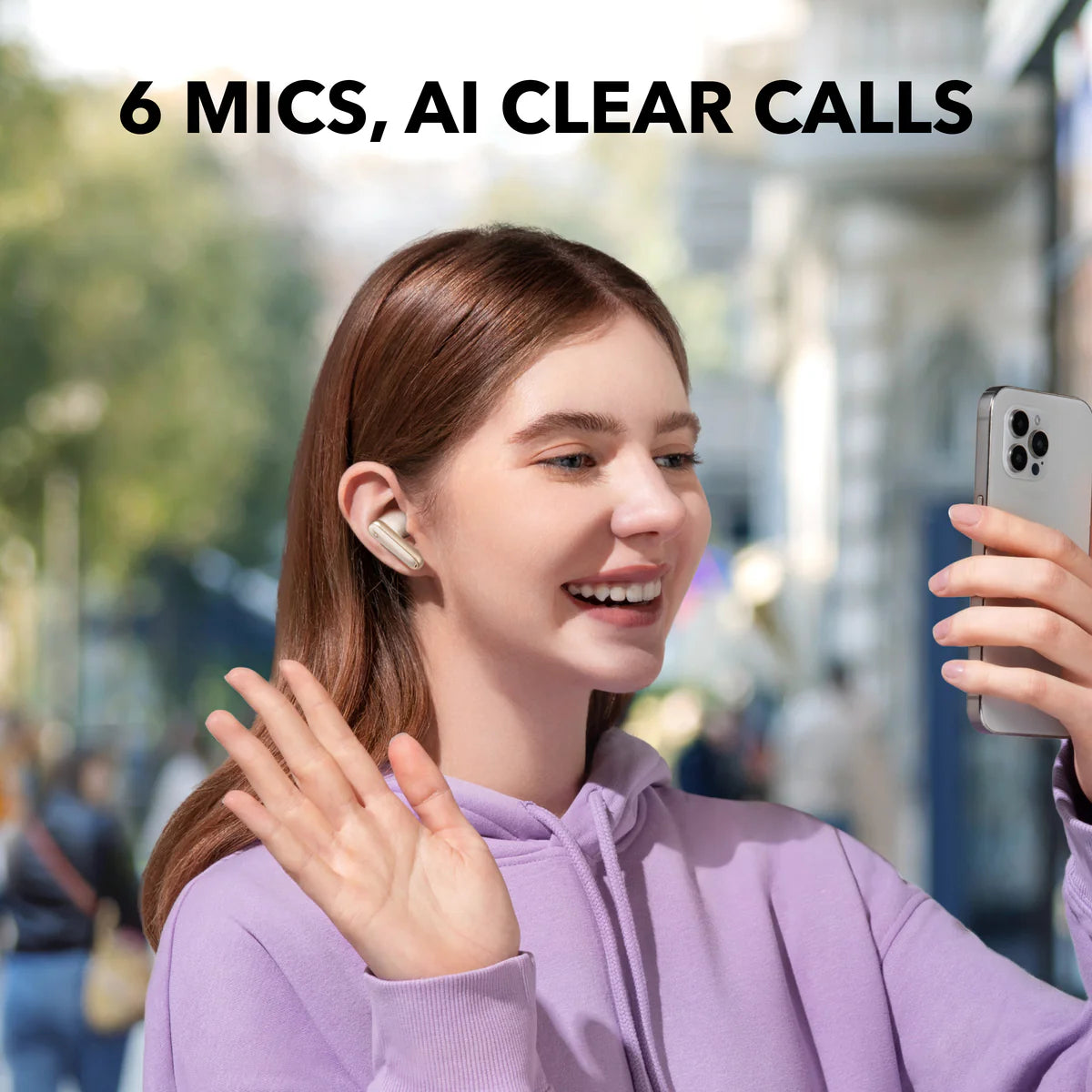 ANKER Soundcore P40i TWS Earphones NC Oat White