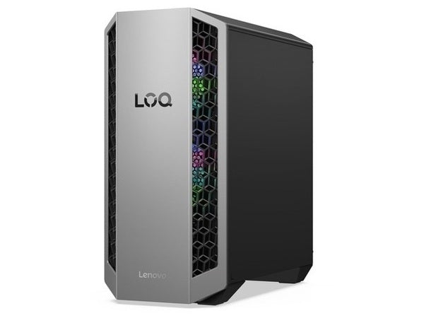 LENOVO PC LOQ Tower 26ADR10/R7-8745HX/32GB/1TB SSD/NVIDIA GeForce RTX 5060 8GB/Win 11 Home/Luna GreyandEclipse Black