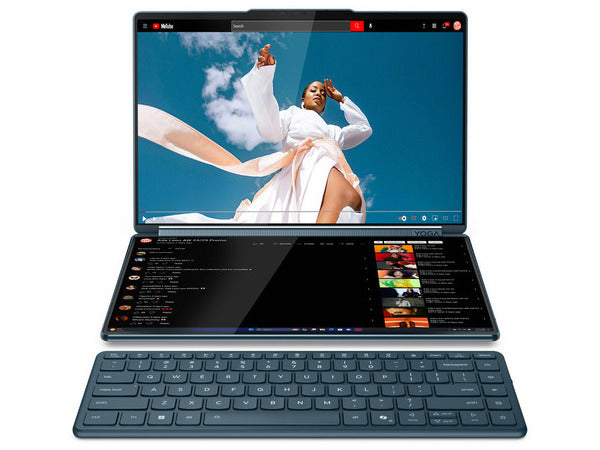 LENOVO Laptop Yoga Book 9 14IAH10 2x 14'' 2.8K WQXGA+ OLED/Ultra7-255H/32GB/1TB SSD/Intel Arc Graphics/Win 11H/3Y Premium/Tidal Teal