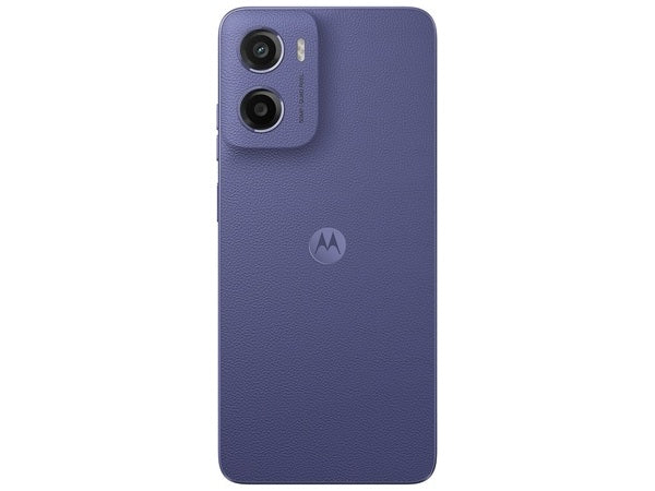 MOTOROLA Smartphone G05 | 6.67''/MediaTek Helio G81/4GB/128GB/Android 15/Denim Blue(Vegan Leather)
