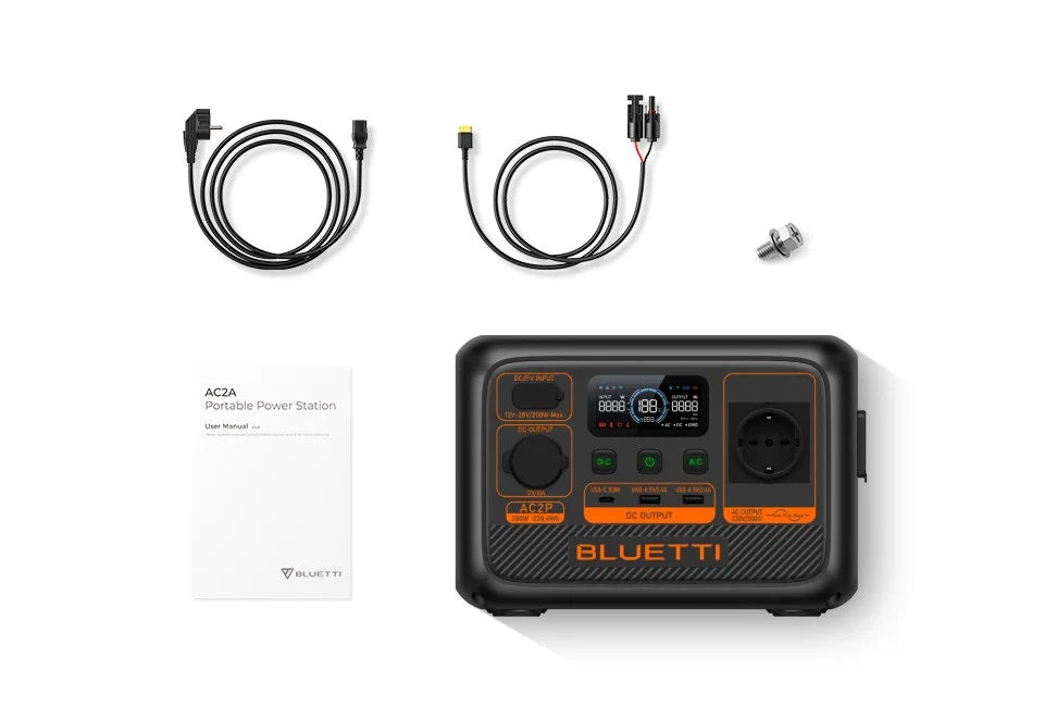 BLUETTI Premium AC2P Portable Power Station | 300W AC Outlet 230.4Wh