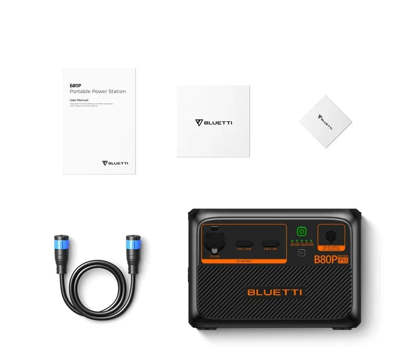 BLUETTI Premium B80P Expansion Battery LiFePO4 806Wh IP65