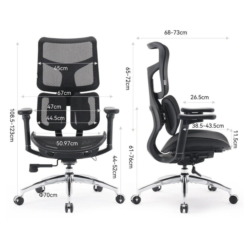 SIHOO ERGONOMIC CHAIR DORO S100 BLACK
