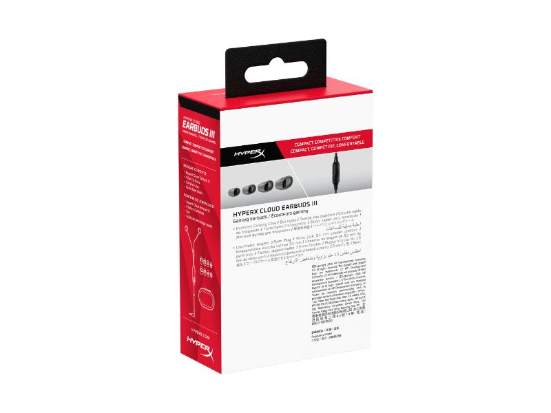 HyperX Cloud Earbuds III Black — BN7R9AA