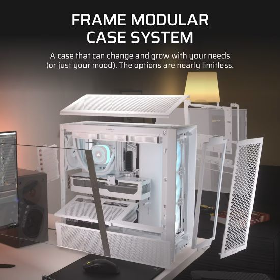 CORSAIR Case 4000D FRAME ARGB (WH)