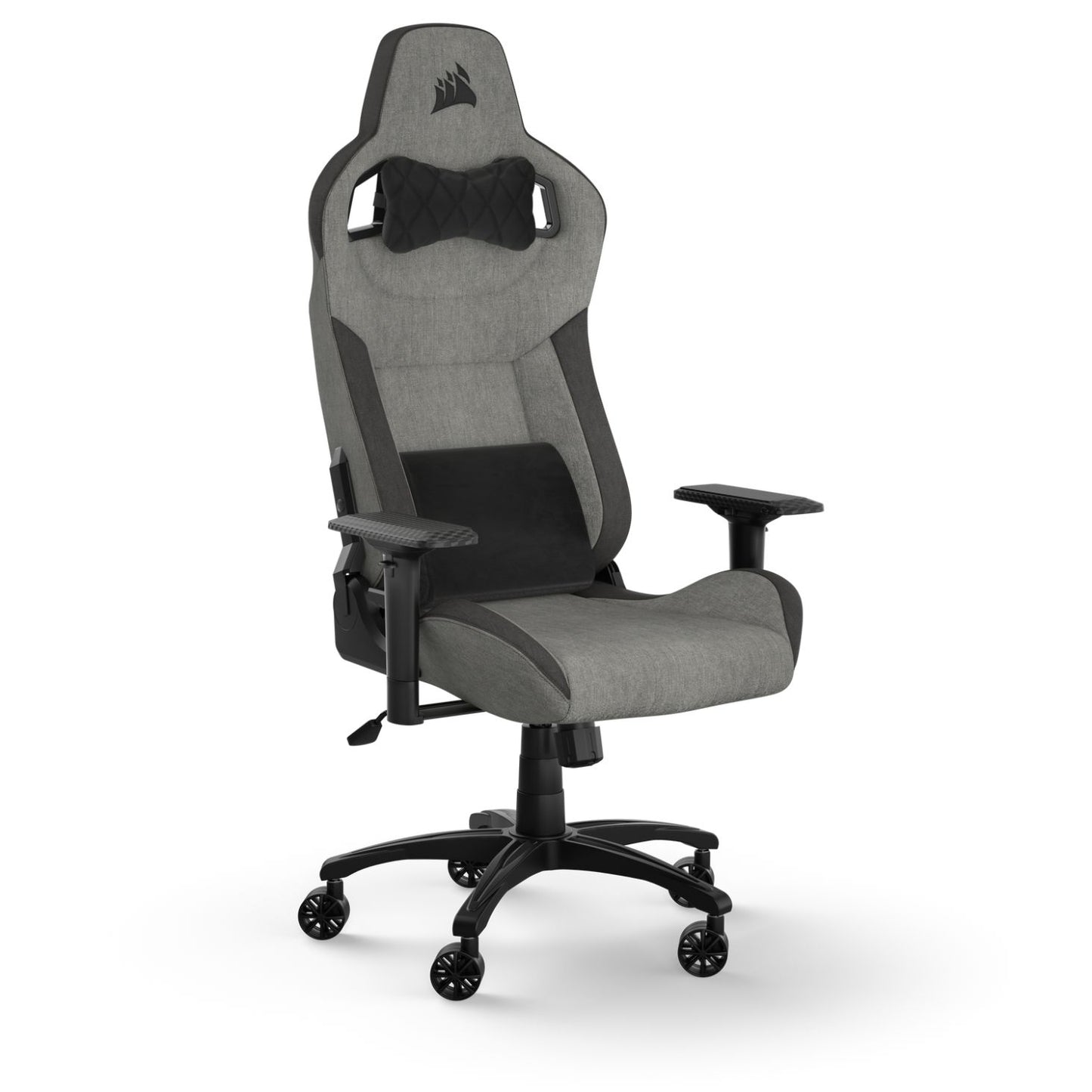 Corsair Gaming Chair T3 Rush Fabric(2023)- Grey/Charcoal — CF-9010056-WW