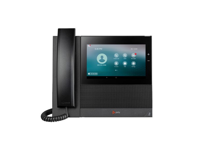 Poly CCX 600 Business Media Phone with Open SIP and PoE-enabled — 82Z85AA