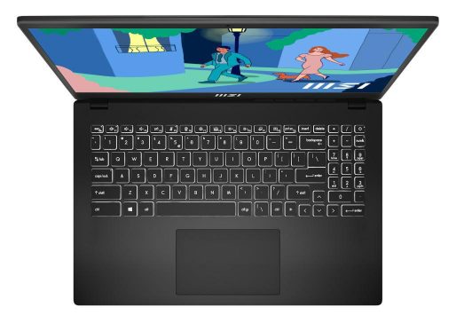Laptop MSI Modern 15 B7M 15.6'' FHD IPS R5-7430U/16GB/512GB SSD/Win 11 Home/2Y/Classic Black