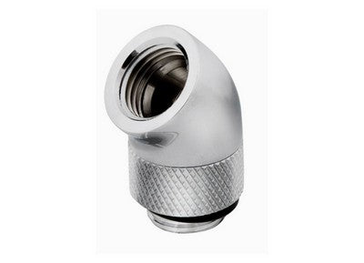 CORSAIR HYDROX FTG ADP XF 45° RTR CHR 2P