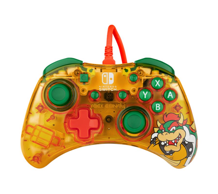 PDP — Wired Controller for Nintendo Switch and Pc Yellow/Green Candy