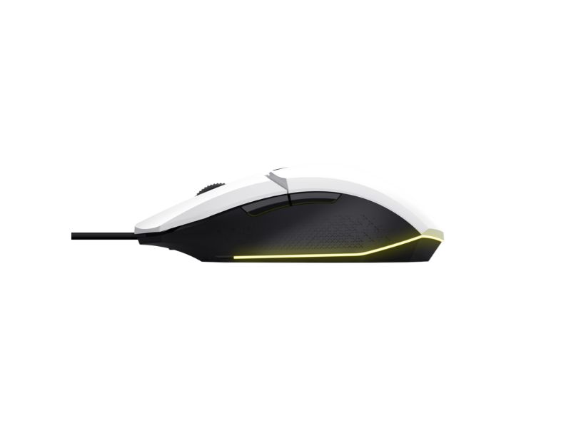 Trust felox gaming mouse white GXT109W 25066
