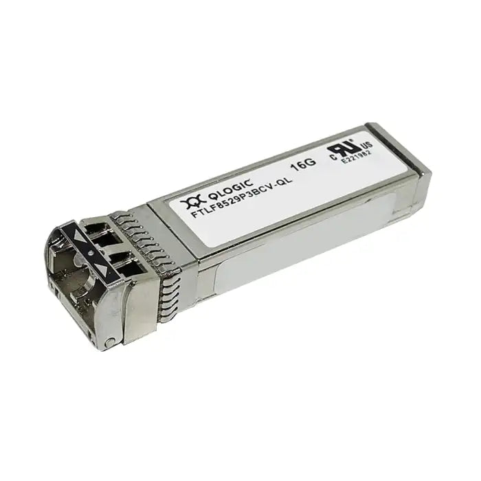Refurbished | FC SFP+ QLOGIC 16GB FIBER CHANNEL SR SHORT WAVE TRANCEIVER FTLF8529P3BCV-QL
