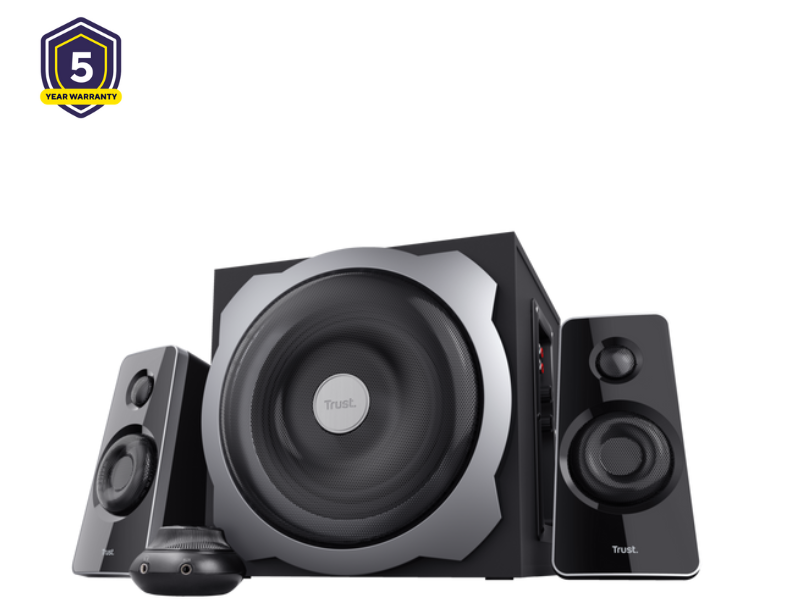 SPEAKERS TRUST TYTAN 2.1 120W BLK 19019