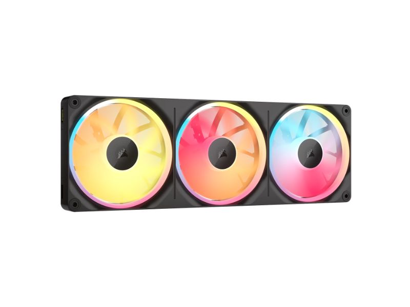 Corsair Case Fan LX360 RGB Unified Frame Black + iCUE LINK System Hub — CO-9051065-WW