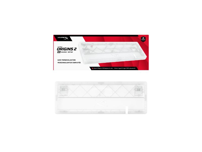 HyperX Origins 2 65 Gaming Keyboard Housing — White — BF0U0AA