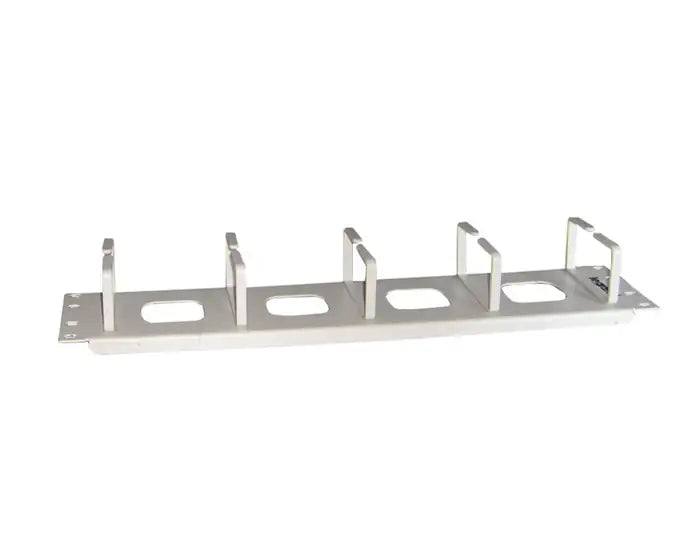 Refurbished | CABLE MANAGER LEGRAND 2U 5 HOOK WHITE METAL
