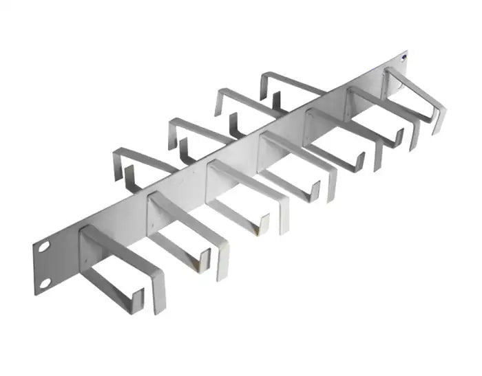 Refurbished | CABLE MANAGER NONAME 1U 7F/4B HOOK WHITE METAL