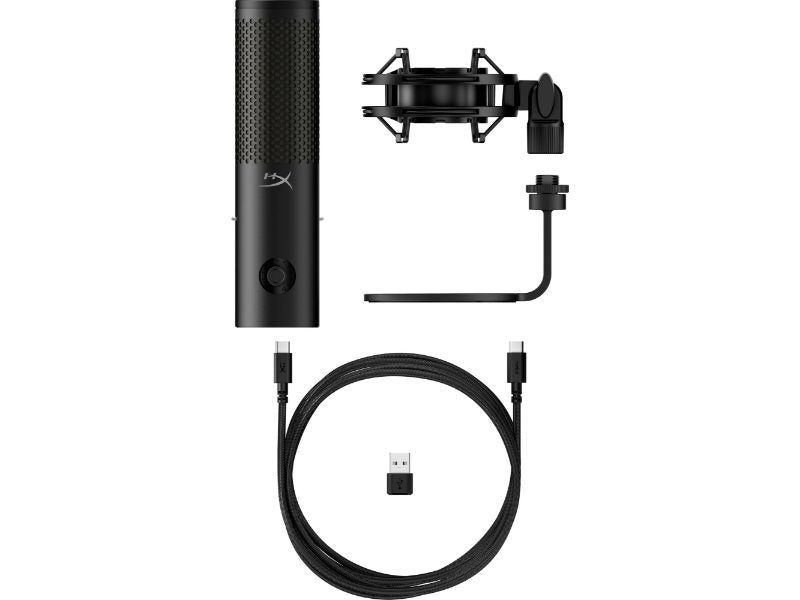 HyperX QuadCast 2 S USB Microphone — RGB Lighting — Black — 9A273AA