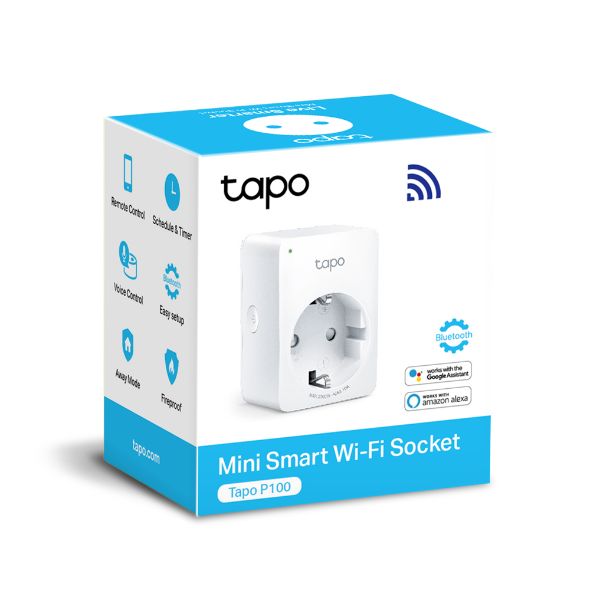 Tp-Link Tapo Mini Smart Wi-Fi Socket (P100)