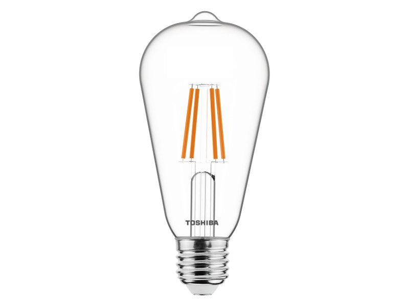 TOSHIBA LED FILAMENT ST64 E27 4.5W 2700K DIMMABLE