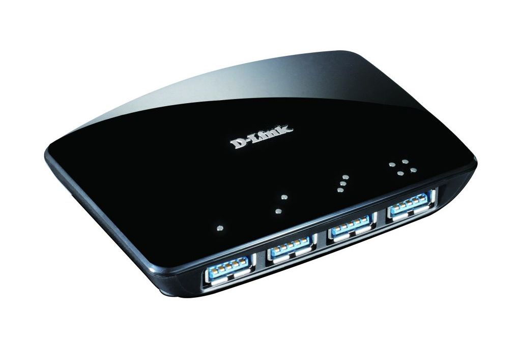 D-LINK DUB-1340 4 Port Superspeed USB 3.0 Hub