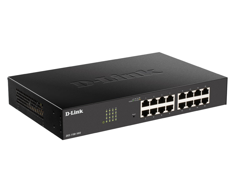 D-LINK DGS-1100-16V2 16-Port 10/100/1000Mbps