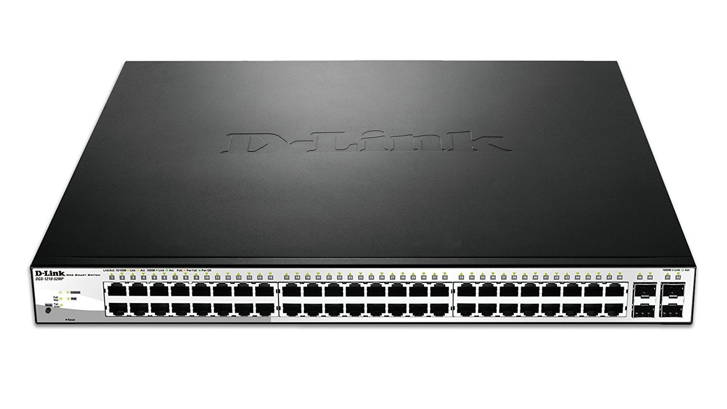 D-LINK DGS-1210-52MP 52-PORT PoE GIGABIT SMART