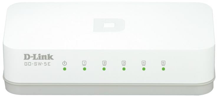 D-LINK Switch GO-SW-5E | 5 port | 10/100 Mbps
