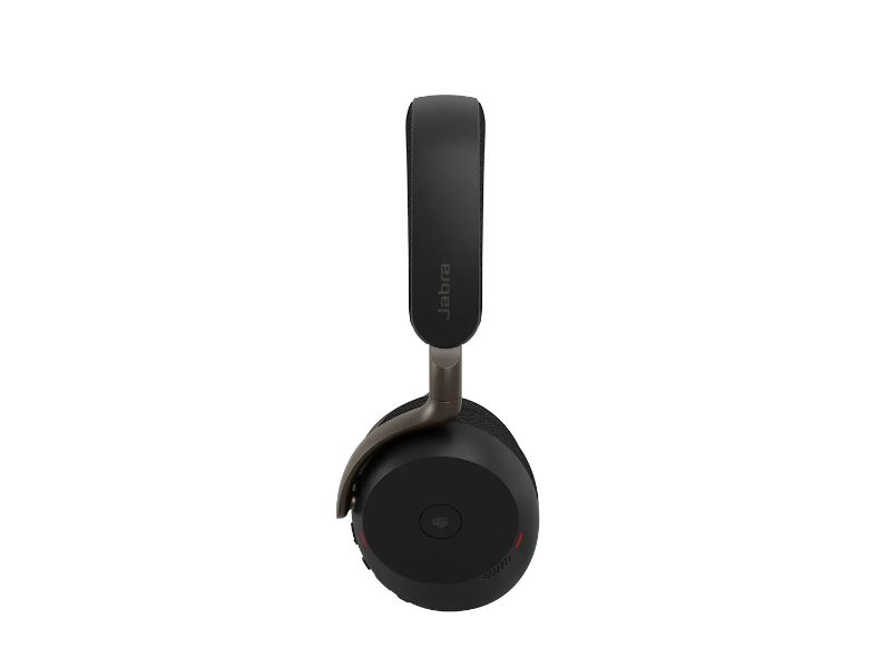 Jabra Headset Evolve3 75 MS Link390c Stereo Black with Wireless Charger (37599-999-889)