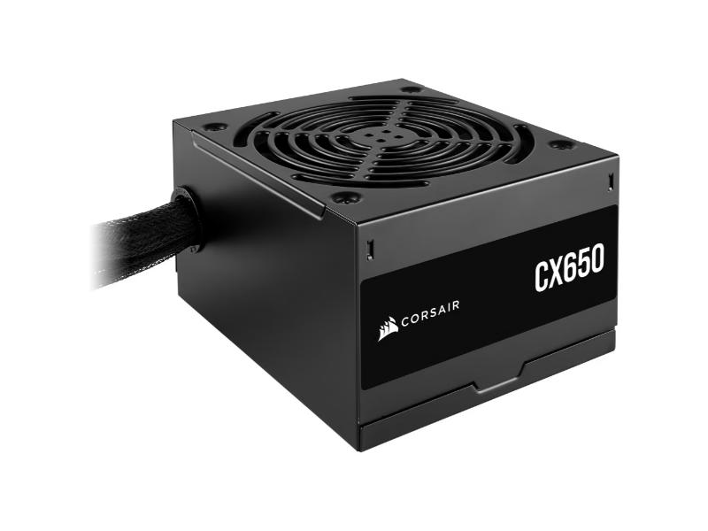 Corsair PSU CV Series CX650 — 650 Watt 80 Plus Bronze Certified — Black — CP-9020278-EU