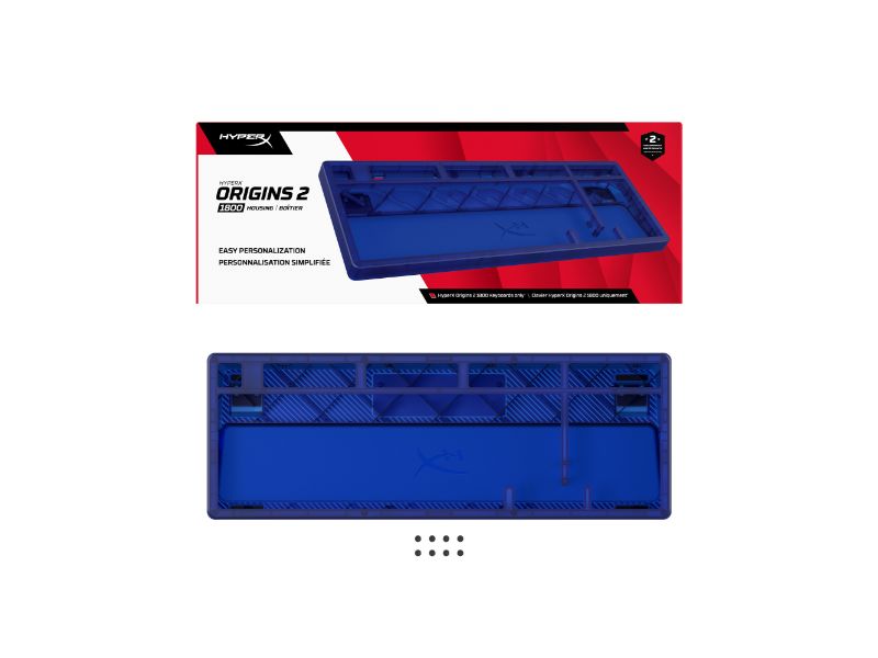 HyperX Origins 2 1800 Gaming Keyboard Housing — Blue — BF0U1AA