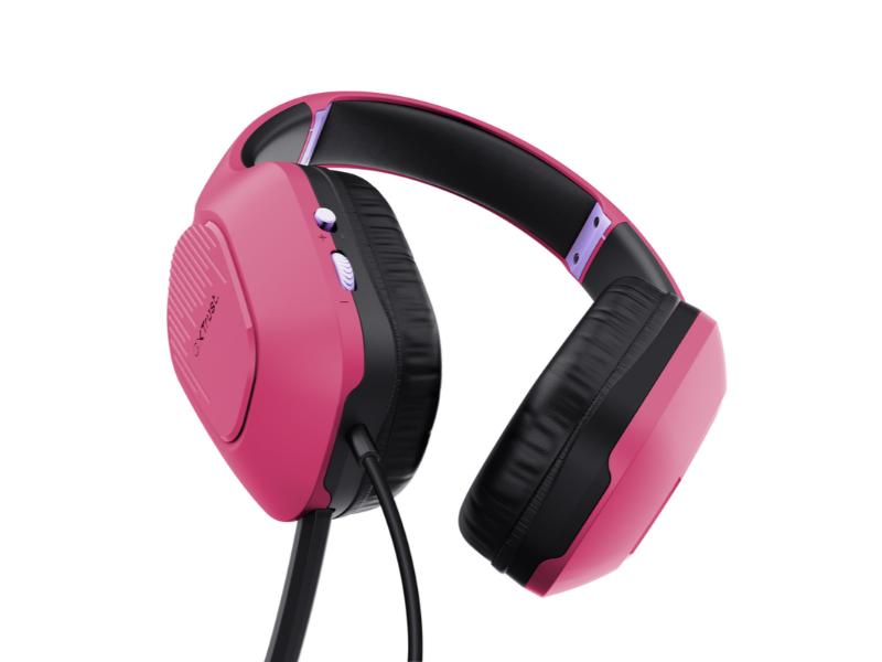 Trust zirox headset – pink GXT415P 24992