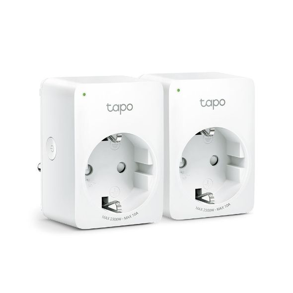 Tp-Link Tapo Mini Smart Wi-Fi Socket (2-pack P100)