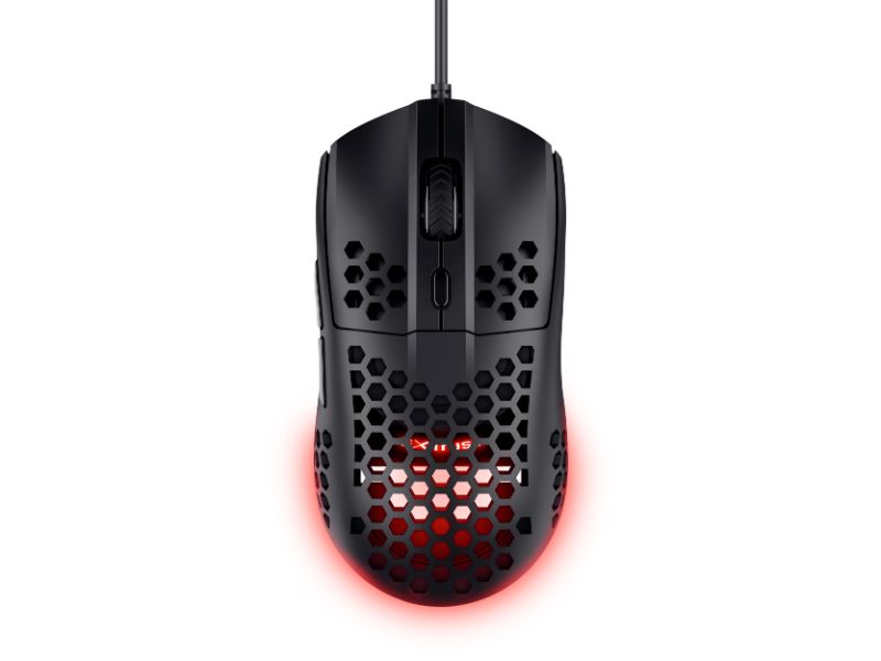 Trust mouse GXT928 HELOX lightweight black 25306