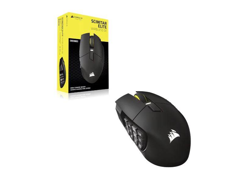 CORSAIR Mouse Scimitar Elite Wireless SE (RGB, GunMetal)