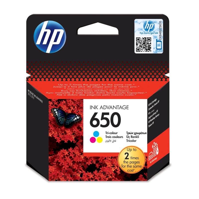 ΑΝΑΛΩΣ HP NO 650 TRICOLOR CZ102AE