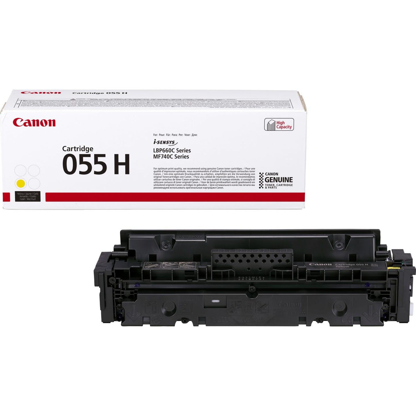 Toner Cartridge high Yellow 055H (5.9k)