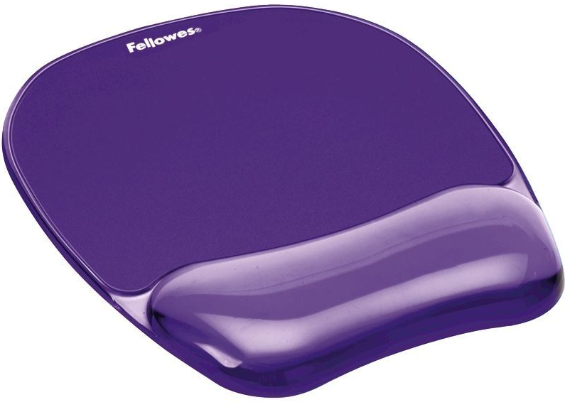 FELLOWES Crystals™ Gel Mousepad Wrist Su