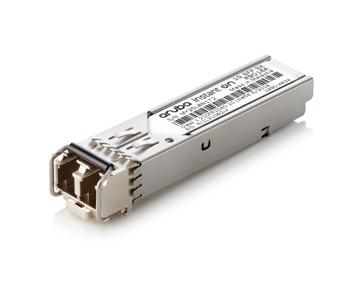 HPE Aruba Instant On 1G SFP LC SX 500m OM2 MMF Transceiver (R9D16A)
