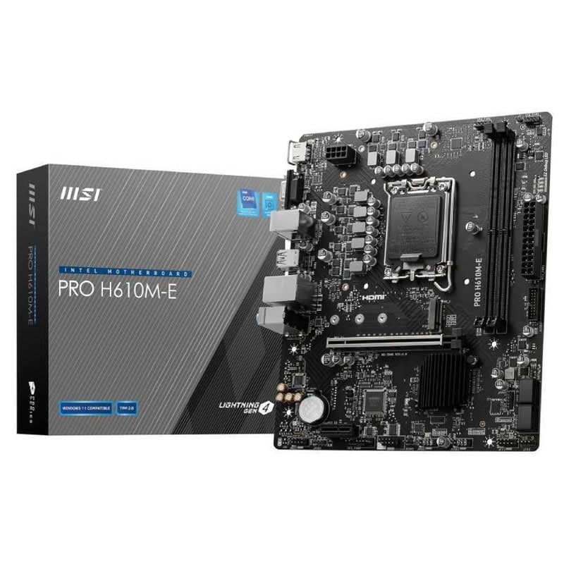 MB MSI PRO H610M-E