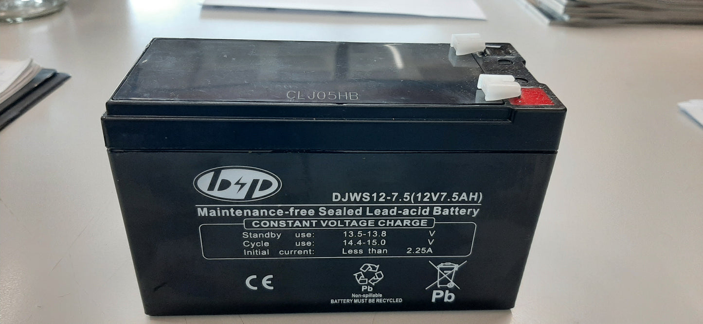 ΣΥΣΣΩΡΕΥΤΗΣ UPS B&P DJWS12-7.5 (12V7,5AH